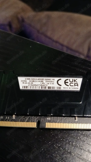 Arbeitsspeicher 32 GB(2x16GB ).3200