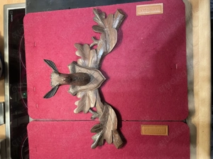 Kuckucksuhr Schwarzwalduhr, 2 Alte Gewichte,  Bild 3
