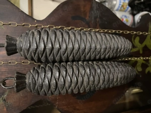 Kuckucksuhr Schwarzwalduhr, 2 Alte Gewichte,  Bild 2