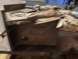 Kuckucksuhr Schwarzwalduhr, 2 Alte Gewichte,  Bild 4