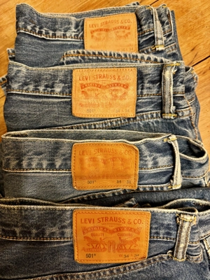 Levis 501 - 4 stück 3x 34 34 1x 36 34