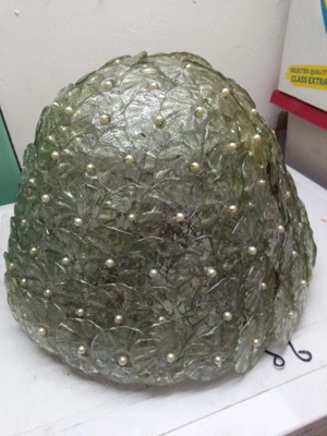 Absolute Rarität! Glaslampe aus Persien, 1970er Jahre, mundgeblasen Blüten