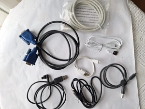 Kabel-Sortiment USB, VGA + Netzwerk