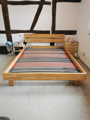 Bettgestell inkl. Lattenrost (140 x 200)
