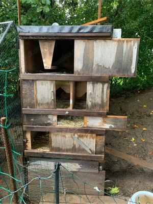 Hühnerstall Holz für 10-15 Hühner