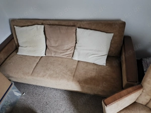 Zu verschenken Couch, Federkern, bequem 