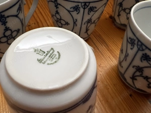 6 Kaffeetassen Indisch Blau von Winterling Bild 2
