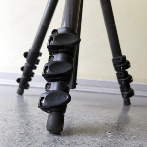 Carbon-Fotostativ Manfrotto 055cxPro4 inkl. Getriebeneiger Bild 10