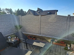 Betonzäune aus Polen | Betonzaun mit Montage | Sichtschutz Beton Bild 4