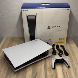 Sony Playstation 5 Konsole, gebrauchte PS5-Disk, sehr gut funktionsfähig mit Verpackung und Rechnung