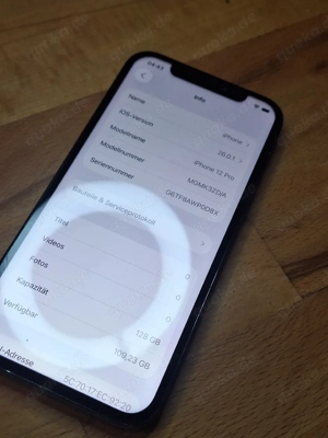 Apple iPhone 12 pro 128gb Grau Bild 2
