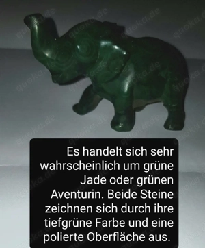 Figur Elefant Edelstein