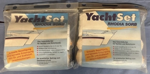 3 St Yacht Ölbindemittelset RHODIA SORB auch für Fahrzeuge