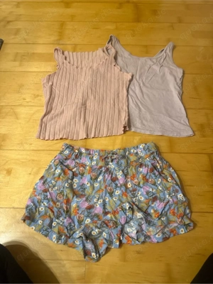 3er Sommer Set Shorts & Tops | Uniqlo & Blue Motion | M S