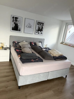 Jockenhöfer Gruppe Boxspringbett  Capello, 7-Zonen-TTFK-Matratze  KS-Topper,180x200