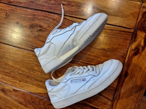 Reebok Club C 85 Sneaker schneeweiß grau - Größe 39