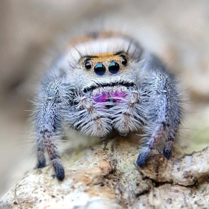 Phidippus regius Springspinnen 