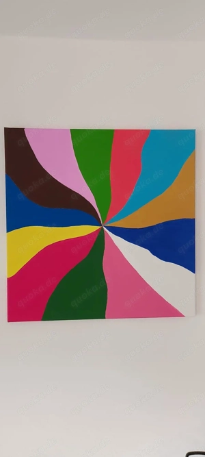 Acrylbild auf Leinwand 70x70cm