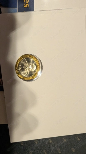 papst Benedikt echtgold münzen 999er 3 stück