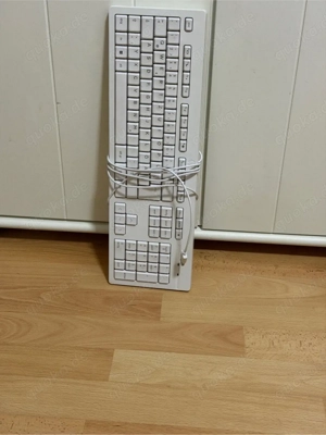 HP USB-Tastatur Weiß   sauber, funktionstüchtig & direkt nutzbar