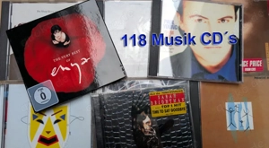Biete Musik-CD-Sammlung mit 118 CD s an