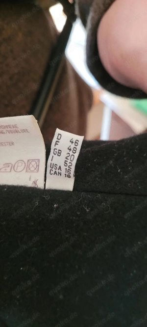 Damen Kunstlederjacke Schwarz