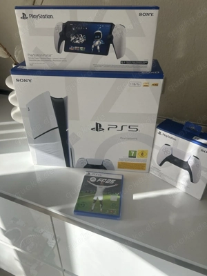 Sony Playstation 5 slim Disk laufwerk spielkonsole mit sony Playstation 5 portal mit Verpakung 