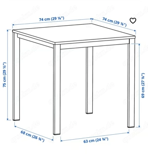 Tisch mit Stühle oder ohne zu verkaufen 