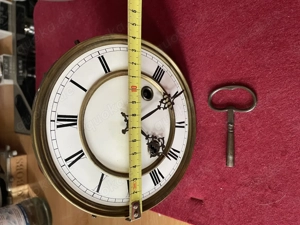 Regulator Jugendstil Um 1910   Stempel Rückseite  Bild 5