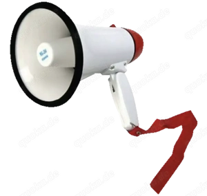 Intenso Fan-Megafon inkl. Batterien - NEU  Bild 2