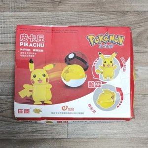 Pokemon Pikachu Pokeball Figur  Bild 4