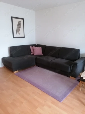 Verschenke braunes Ecksofa