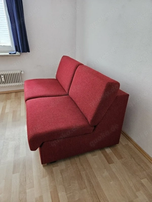 Schlafcouch inkl. faltbarem Lattenrost & Matzratze