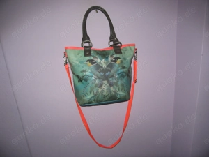 GGL-7 George Gina & Lucy * Hipper * Handtasche, Damentasche handbag Birds, Vögel, Meisen