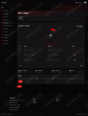 Fitnessappka   Enterprise Grade Fitness SaaS (Code + Domain + Images) |  80,000 Bild 2