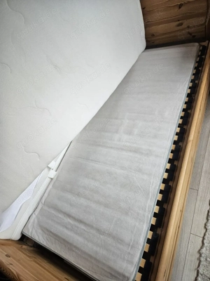 Bett + Lattenrost + Matratze 