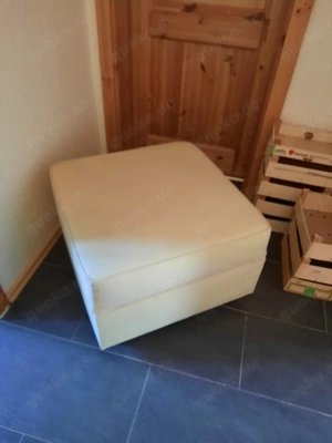 Sitzhocker mit Stauraum 60x60x42cm 