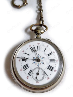 Alte Bauerntaschenuhr Bild 2