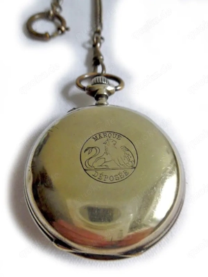 Alte Bauerntaschenuhr Bild 3