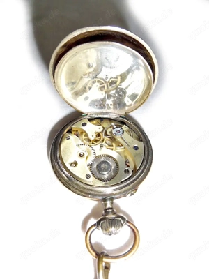 Alte Bauerntaschenuhr Bild 5