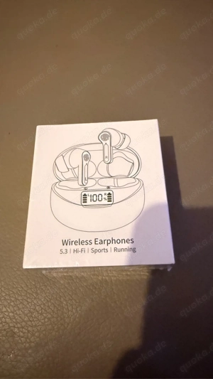 Neu & verschweißt! Bluetooth 5.3 In-Ear Kopfhörer + Ladecase mit Anzeige