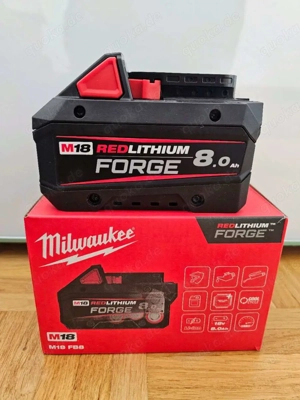 Milwaukee Akku 18v 8 ah neu