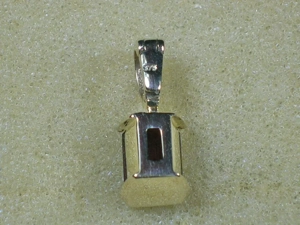 NEU: Clip-Anhänger 375 Gold mit Rhodolith-Granat Bild 5