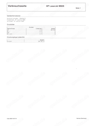 Laserdrucker, SW, HP, Kopierer, Enterprise M608, mit Zusatzfach. Bild 3