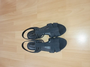 Schick Damen Schuhe mit Absatz schwarz Größe 42