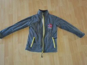 Damen Übergangsjacke grau gelb Größe 36