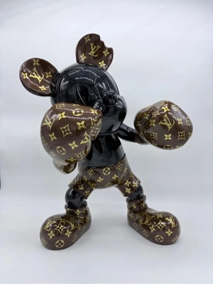 Pop Art Mickey Mouse Figur Skulpturen Louis Vuitton