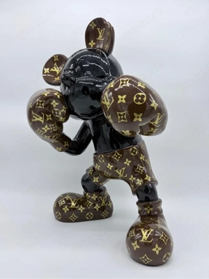 Pop Art Mickey Mouse Figur Skulpturen Louis Vuitton Bild 2