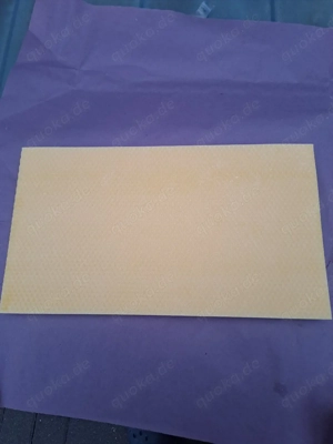 Bienenwachs,Mittelwände für die Bienen 