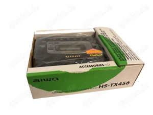 aiwa HS-TX456 Walkman tragbarer Kassettenspieler, Radio, Musikkassette